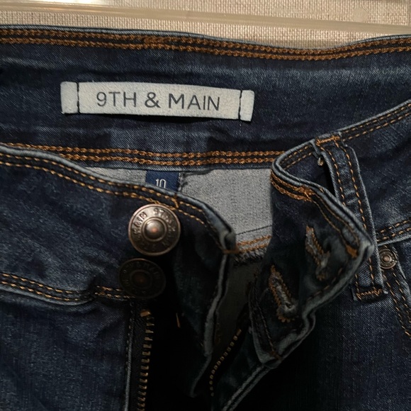 9th & Main Women's Dark Blue Stretch Skinny Jeans Size 10 - Picture 3 of 7